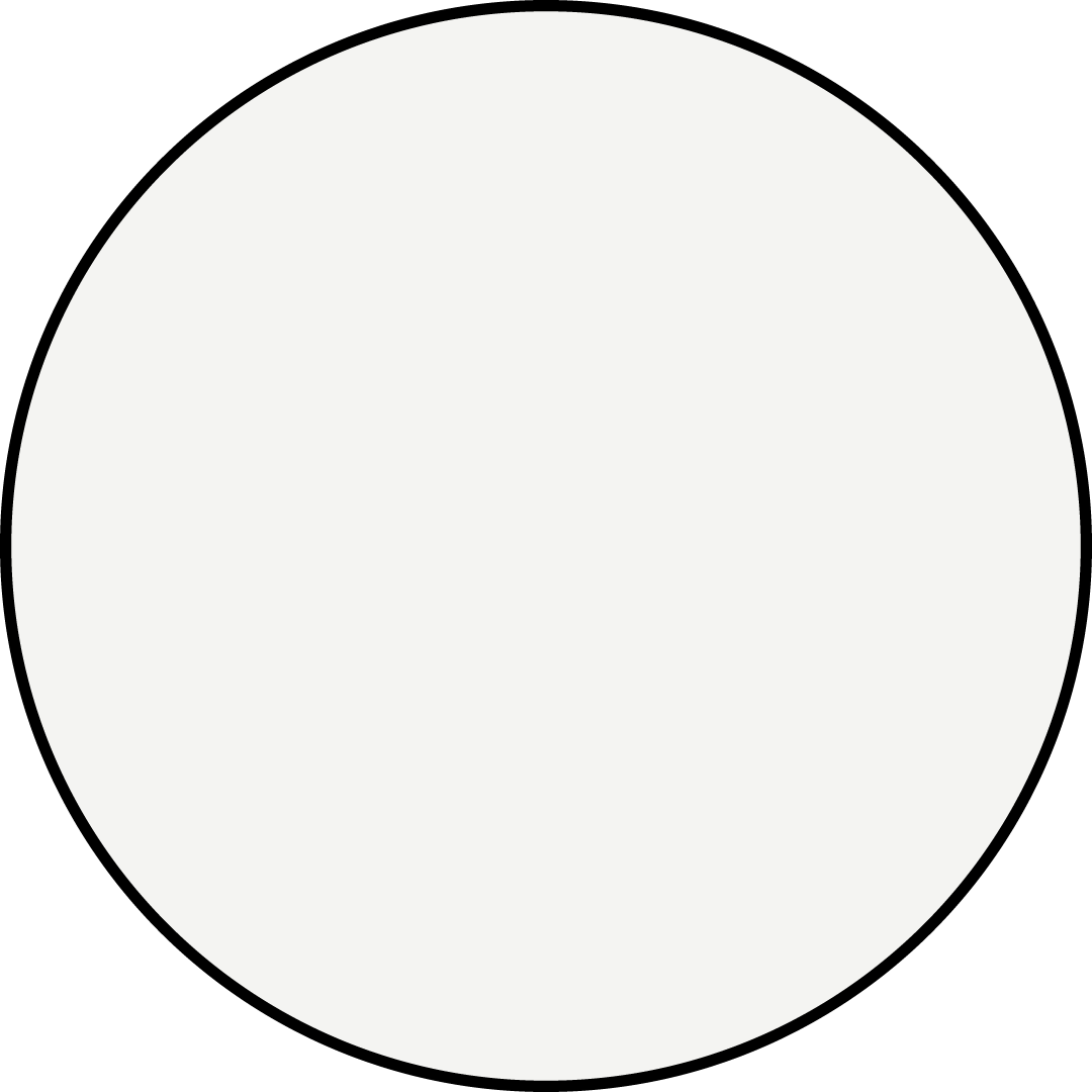 Circle with white background color